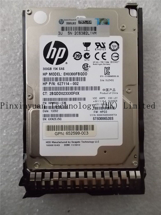 HP 300GB 15K SAS 6G 2.5" HDD 653960-001 EG0300FCBVC 652611-B21 652625-002 Gen8