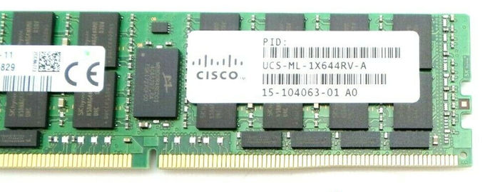 LRDIMM ECC Server Power Supply UCS-ML-1X644RV-A Cisco Compatible 64GB DDR4-2400Mhz 4Rx4 1.2v