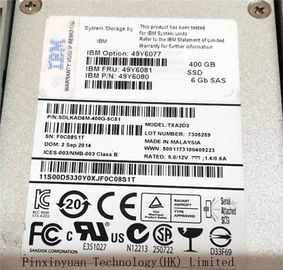 China Ibm 400gb 6gb Sas 2.5 Inch  Ssd Hard Drive For Server System Storage Exp2524 49y6077  49y6081 supplier