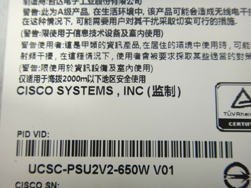 China C Series Servers Server Power Supply PSU UCS 650w KMJ Cisco Ucsc-Psu2v2-650w V2 AC supplier