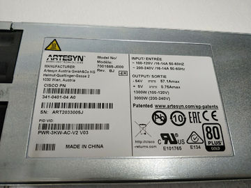 AC Power Module Server Power Supply CISCO PWR-3KW-AC-V2 3000W ASR 9000 ROUTER Ssion Rate 600Mbps supplier