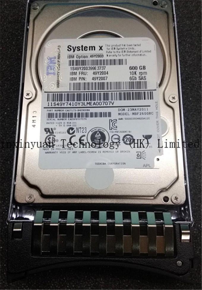 IBM 49Y2003 49Y2004 600GB 10K 6GBPS SAS 2.5IN SFF HS HARD DRIVE 49Y2007