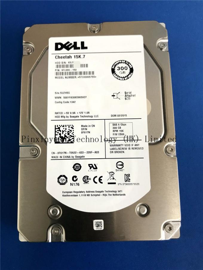 Dell F617N Seagate Cheetah 15.7K 300GB ST3300657SS 3.5" SAS Hard Drive w/ Tray