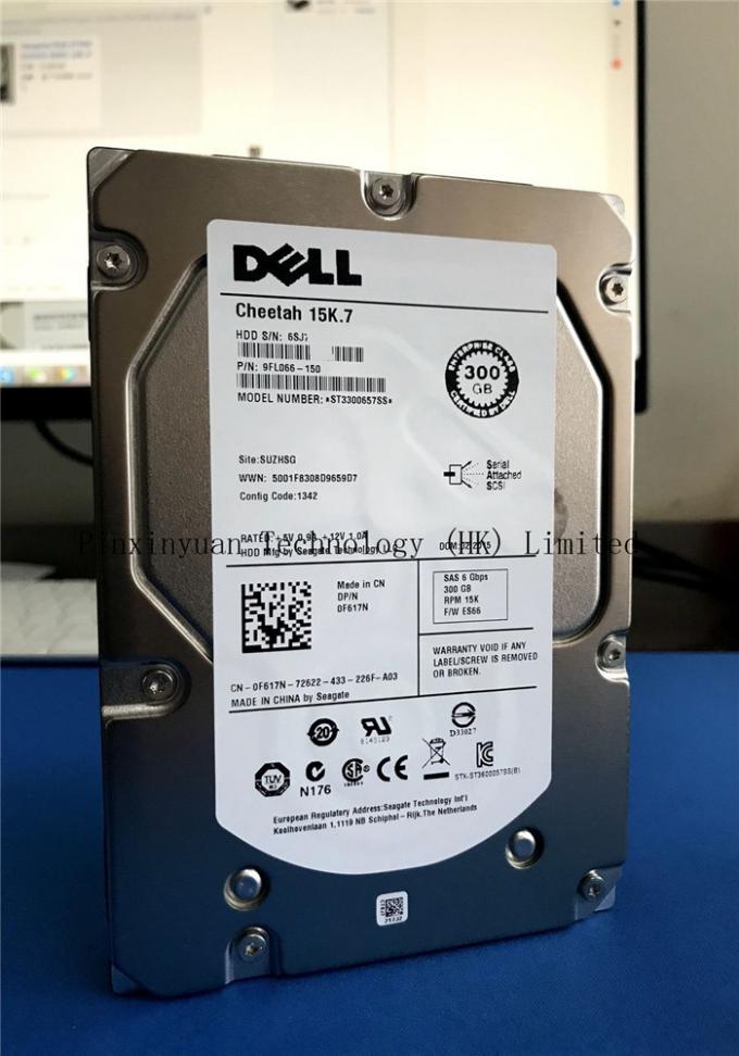 Dell F617N Seagate Cheetah 15.7K 300GB ST3300657SS 3.5" SAS Hard Drive w/ Tray