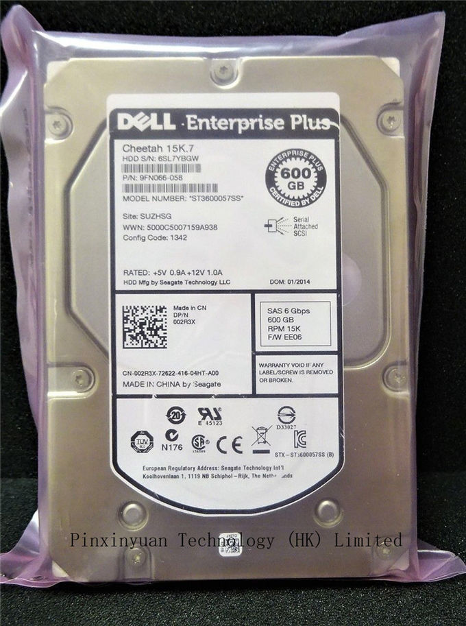 02R3X DELL ENTERPRISE PLUS 600GB 15K SAS 3.5 6Gb/s HDD BARE DRIVE COMPELLENT