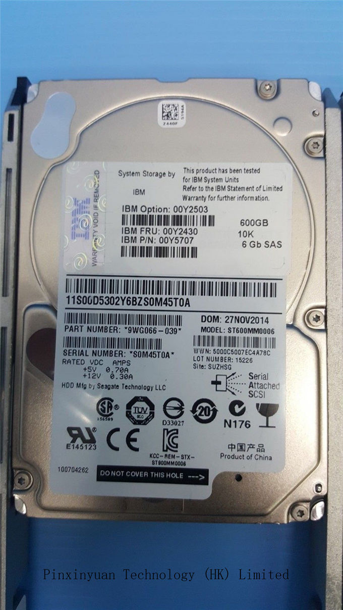 V3500 V3700 Server Hard Disk Drive  , IBM 00Y2503 00Y2430 00MJ146 Sata Enterprise Hard Drive