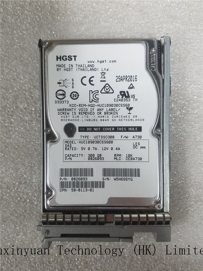 300GB 10000RPM 6Gb/s 2.5" SAS Hard Drive AL13SEB300 Cisco A03-D300GA2