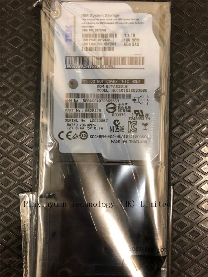 00Y5709 LENOVO / IBM 1.2TB 10K RPM 6GB  Server Sata Hdd V3700 STORAGE 00Y2432