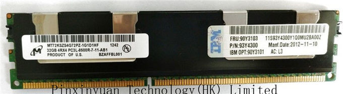 90Y3101 90Y3103 32GB (1x32GB) Server Memory Module PC3L-8500 RDIMM Memory IBM System X3850 X5 7143