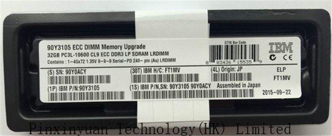 32GB  Ddr3 Server Memory  1333MHz LP LRDIMM 90Y3105   IBM System X3650 M4 On Sale CC Supply