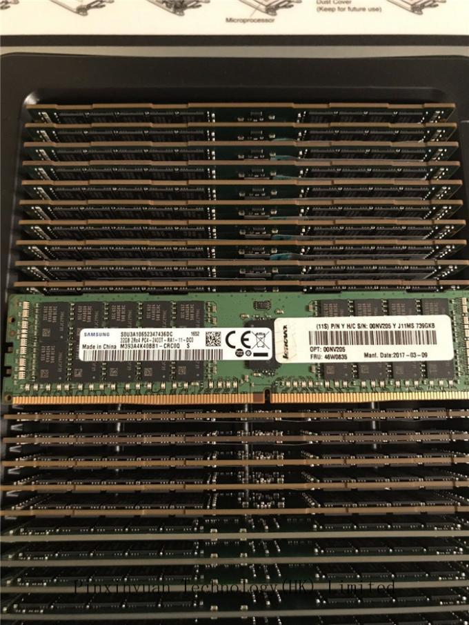 768GB  24x Server Memory Module , 32gb Ecc Ram Ddr4 2Rx4  PC4-19200-2400T Reg  00NV205 46W0835