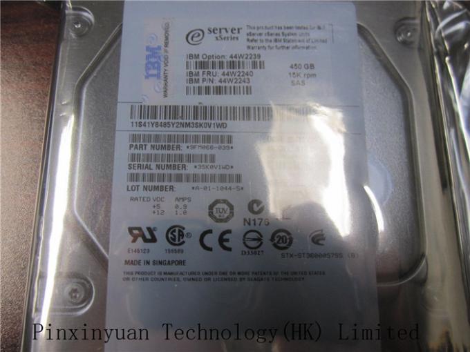 10 IBM Server Hard Disk Drive 44W2239 44W2241 44W2240 , 450GB 15K 6GBPS SAS 3.5" SAS HDD w/caddy