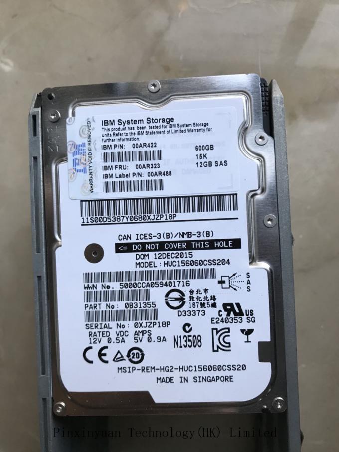 00AR323 IBM 600GB 15K SAS 2.5 Inch Server Hard Drive  V7000 GEN2   2076-AHE2 AHE2