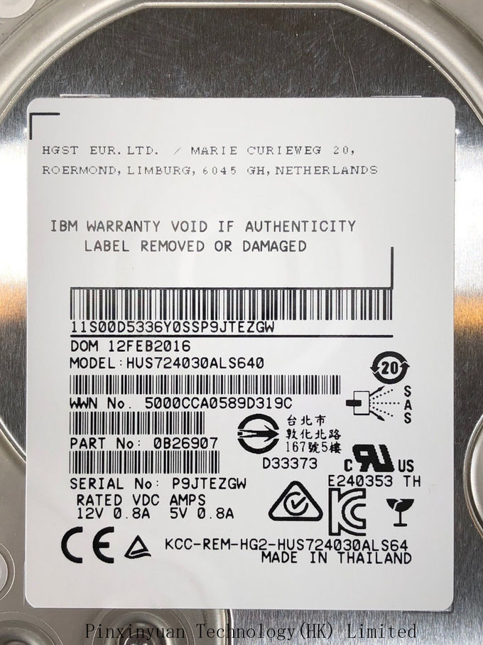 IBM 2076-3303 85Y6187 3TB 7.2K RPM Disk Drive for v7000 Models 112 212