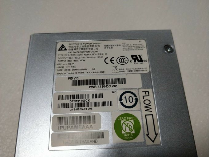 Genuine Cisco Server Power Supply PWR-4430-DC 341-0655-01 For Cisco ISR 4430 701W - 800W