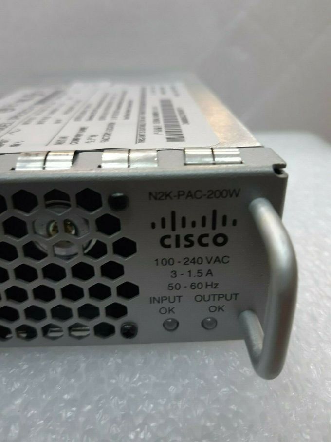 Nexus 2000 200 Watt AC Server Power Supply Front - To - Back Airflow N2K-PAC-200W