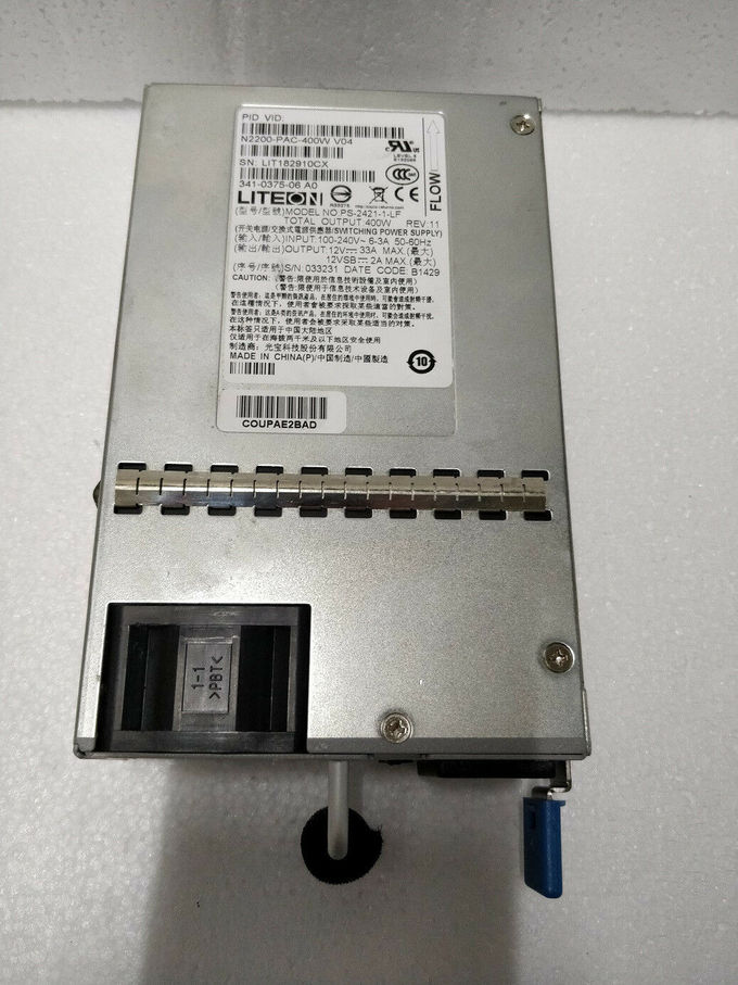 Full / Half Duplex AC Power Supply N2200-PAC-400W For Cisco Nexus N3K 3000 Series